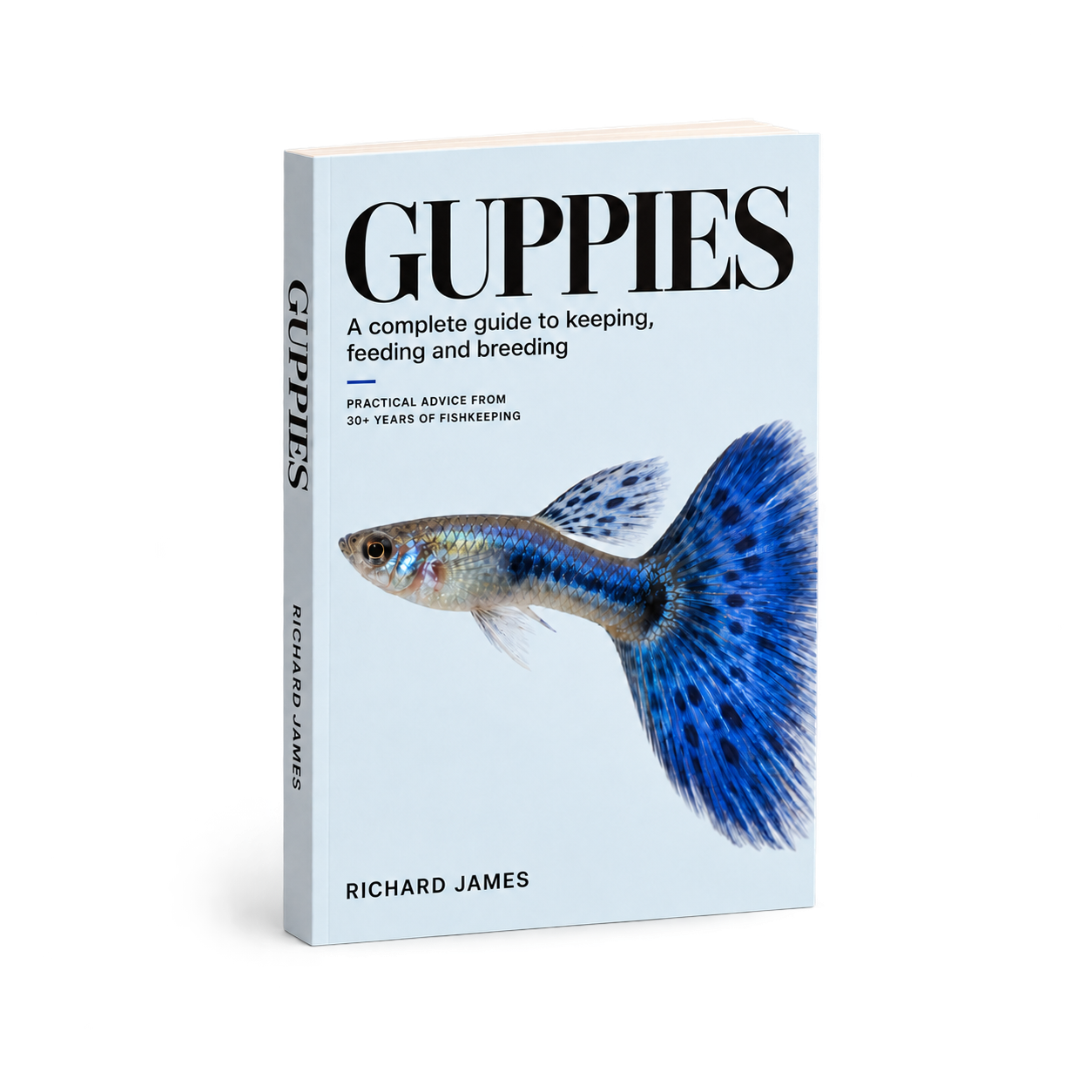 Guppies by Richard James book cover